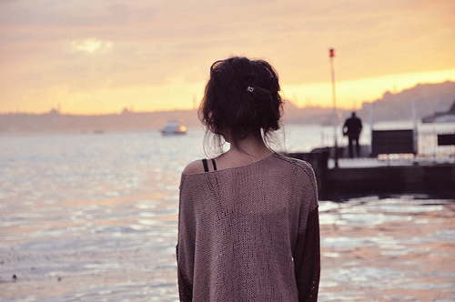 早晨和夕阳的唯美句子