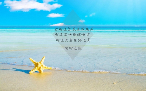 短句情话的句子